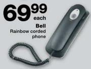 Bell Rainbow Corded Phone