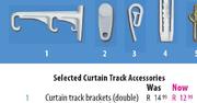 Curtain Track Brackets (Double)