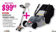 Ryobi Mower And Trimmer Combo
