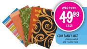 Coir Fancy Mat Each