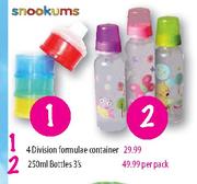 250ml Bottles-3's