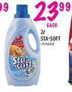 Sta-Soft Assorted-2l Each