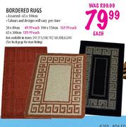 Bordered Rugs Assorted-65 x 300cm