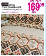 Always Home Zorro Queen Duvet Cover