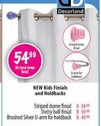 New Kids Finials & Holdbacks Dotty Ball Finial 