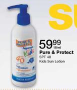 Pure & Perfect SPF 40 Kids Sun Lotion - 150ml