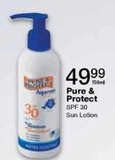 Pure & Perfect SPF 30 Sun Lotion - 150ml