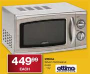 Ottimo Silver Microwave Oven - 17 Ltr