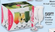 Fiesta Cocktail Glasses-6's Pack