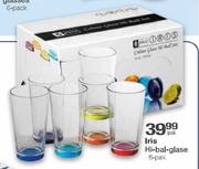 Iris Hi-Bal Glase-6's Pack