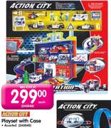 Action City Playset With Case Each