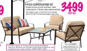 Mainstays 4 Piece Conversation Set