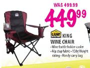 Camp Master King Wine Chair