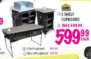Camp Master 6 Shelf Cupboard