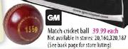 GM Match Cricket Ball