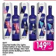 SKYY Imported Vodka City Lights - 1 x 750ml