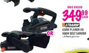 Stramm 650W Planer Or 900W Belt Sander Each