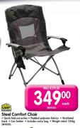 Camp Master Steel Comfort Chair-Each