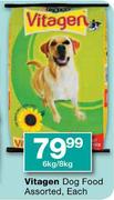 Vitagen Dog Food Assorted-6kg/8kg Each 