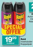 Raid Insekdoder Koppelpak-2x300ml