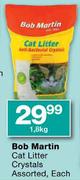 Bob Martin Cat Litter Crystals Assorted-1.8kg Each