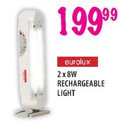 Eurolux 2x8W Rechargable Light