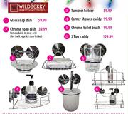Wildberry Chrome Toilet Brush