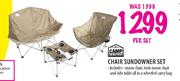 Camp Master Chair Sundowner Set