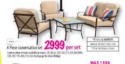 4 Piece Conversation Set