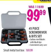 Stramm 41 Piece Screwdriver & Bit Set