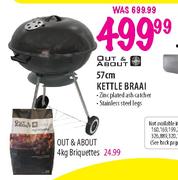 Out & About 57cm Kettle Braai