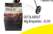 Out & About 4kg Briquettes