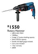 Bosch Rotary Hammer (GBH2-24D)-790W