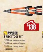 Garden Master 3 Piece Tool Set