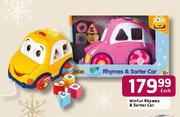 Winfun Rhymes & Sorter Car Each