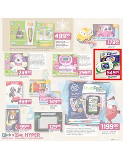 Pick n Pay Hyper : Christmas (19 Nov - 26 Dec), page 19