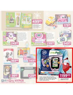Pick n Pay Hyper : Christmas (19 Nov - 26 Dec), page 19