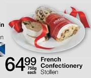 French Confectionery Stollen-750g Each 