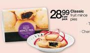 Classic Fruit Mince Pies-6 Per Pack 