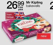 Mr Kipling Bakewells-6 Per Pack