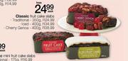 Classic Fruit Cake Slabs Traditional-350g Each