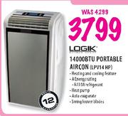 Logik 14000BTU Portable Aircon(LPV14HP)
