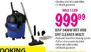Wap 1400W Wet And Dry Cleaner Multi