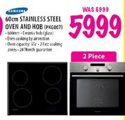 Samsung Stainless Steel Oven And Hob(PKG007)-60cm