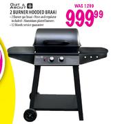 Out & About 2 Burner Hooded Braai