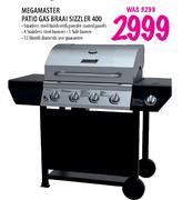 Megamaster Patio Gas Braai Sizzler 400