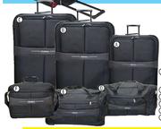 Monarch Black Rolling Duffle-65cm Each