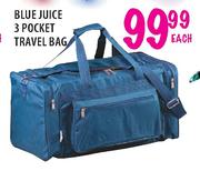 Blue Juice 3 Pocket Travel Bag-Each