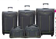 Monarch Black/Lime Travel Bag-Each