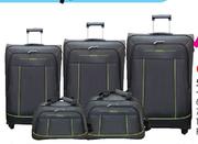 Monarch Black/Lime Rolling Duffel Bag-Each
